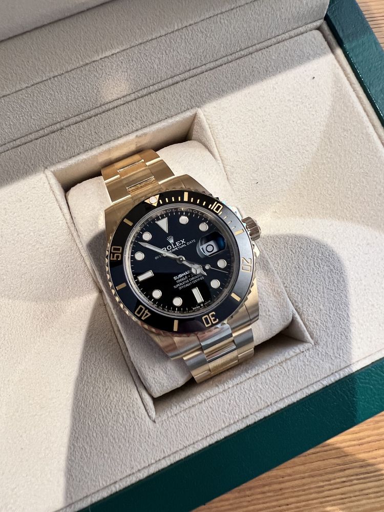 Rolex Submariner 18K żółte zloto