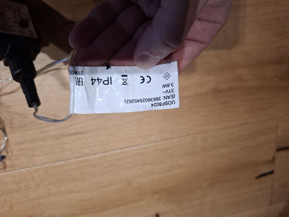 Lampki zewnętrzne wewnętrzne