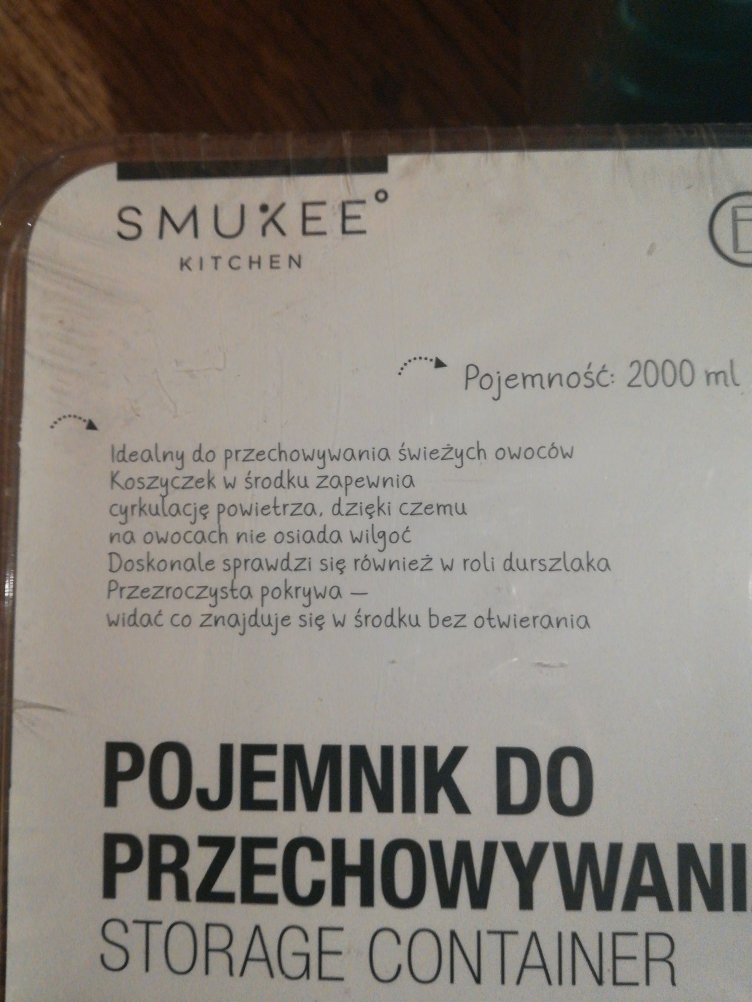 Pojemnik do przechowywania smukee