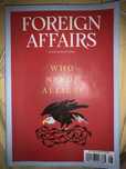 Foreign Affairs julho-agosto 2025