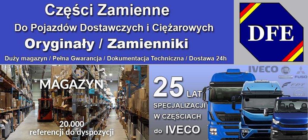 Filtr powietrza do Iveco Daily I-VI 2,3/2,8,30L 1999→/+ FPT Agro