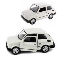 Fiat 126p model WELLY PRL 1:34 maluch biały