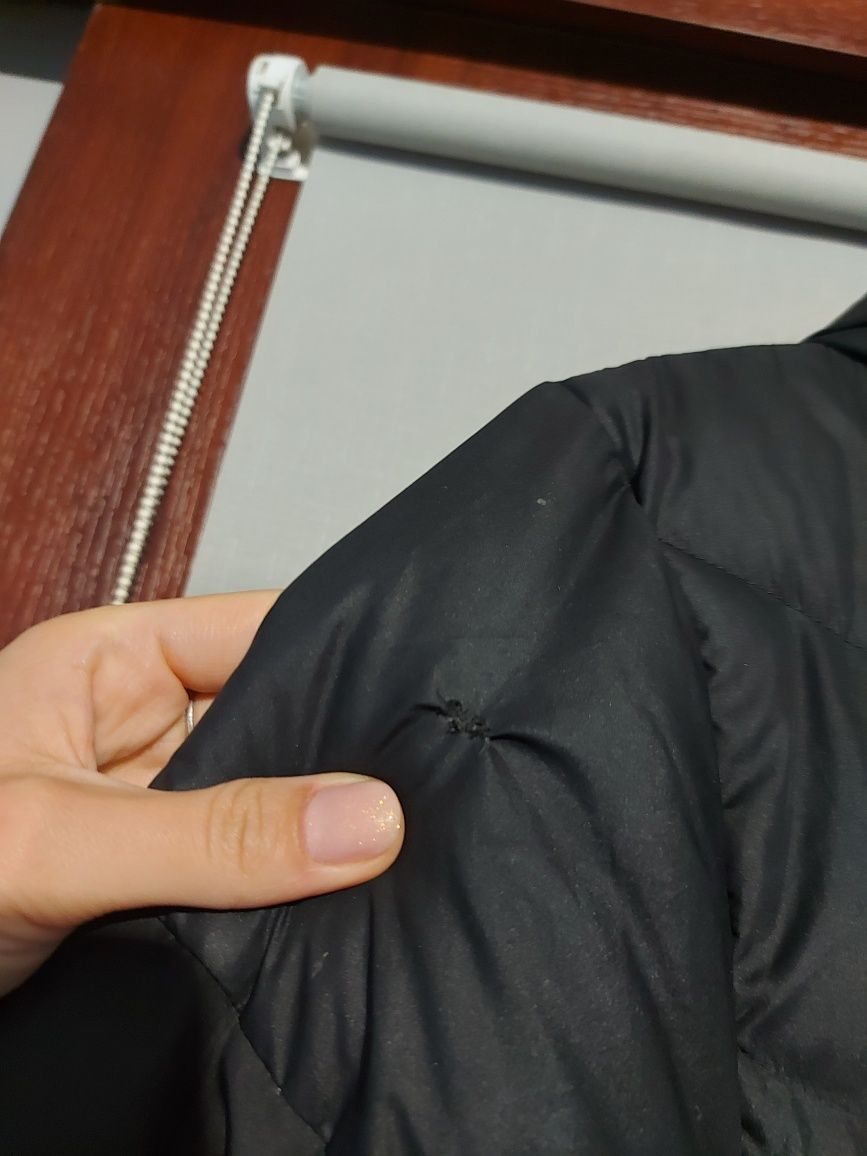 Męska kurtka nike zimowa z kapturem rozmiar s wypełnienie kaczy puch