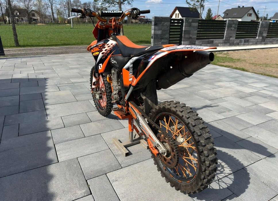 KTM SXF 450 Akropovic 2010r mało używany, po serwisie