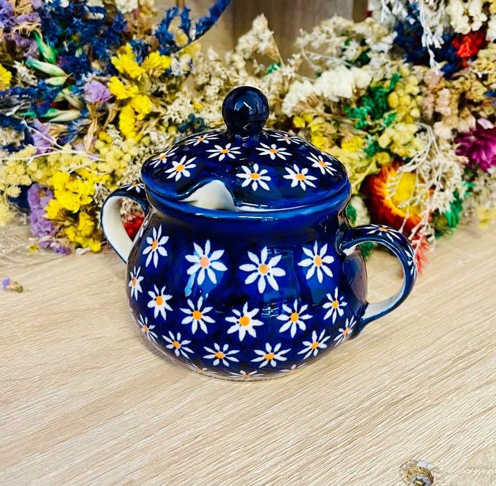 Ceramika Bolesławiec. Cukiernica 250 ml (2689)