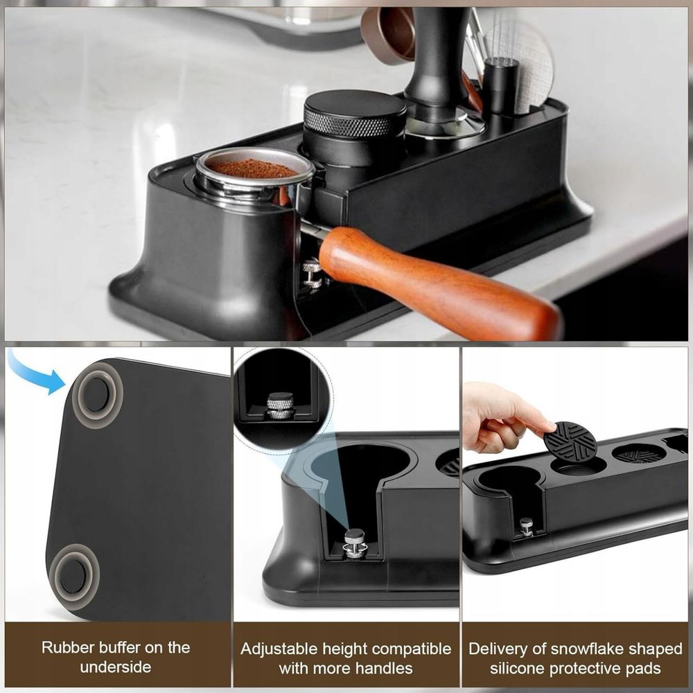 Stacja tamperowa do espresso 51 mm / 54 mm / 58 mm z ABS