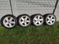 Felgi 4x114.3 17x7J ET40 + opony Kumho Ecsta PS71 215/50ZR17, jak nowe