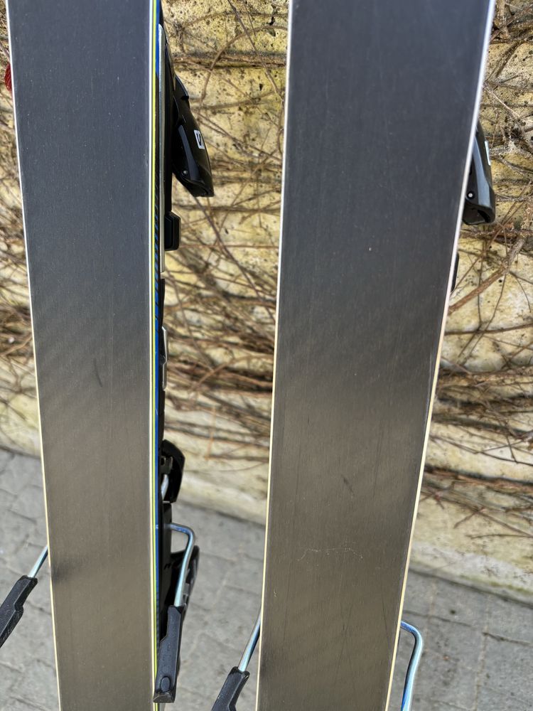 Narty Salomon X-RACE, FTF system, powerline 500, woodcore