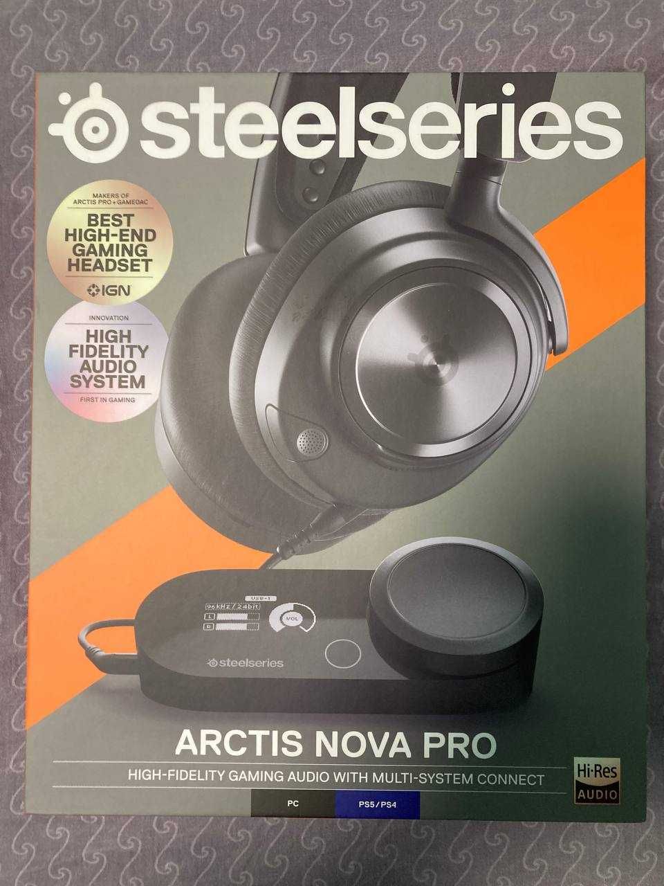 Проводные Наушники-Гарнитура SteelSeries Arctis Nova Pro 61527