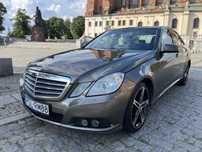 Zamiana Mercedes E klasa Automat Gaz SkoryXenonTempomatParktronic