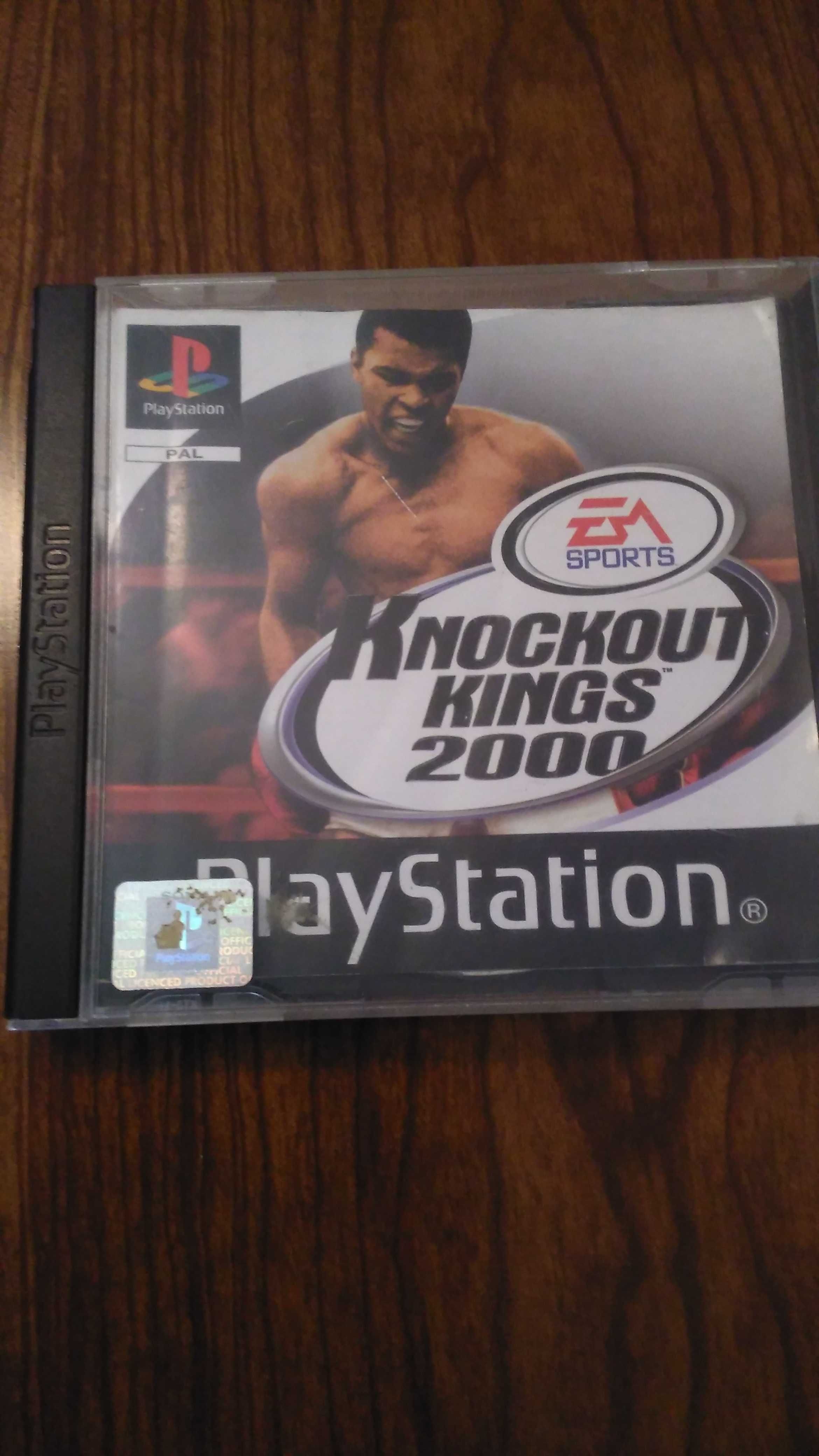 Jogos PS1 - Knockout Kings PS1 e Tomb Raider III