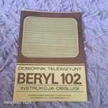 Instrukcja odbiornika TV Beryl 102