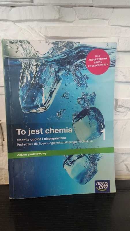 Podręcznik do chemii klasa 1, zakres podstawowy