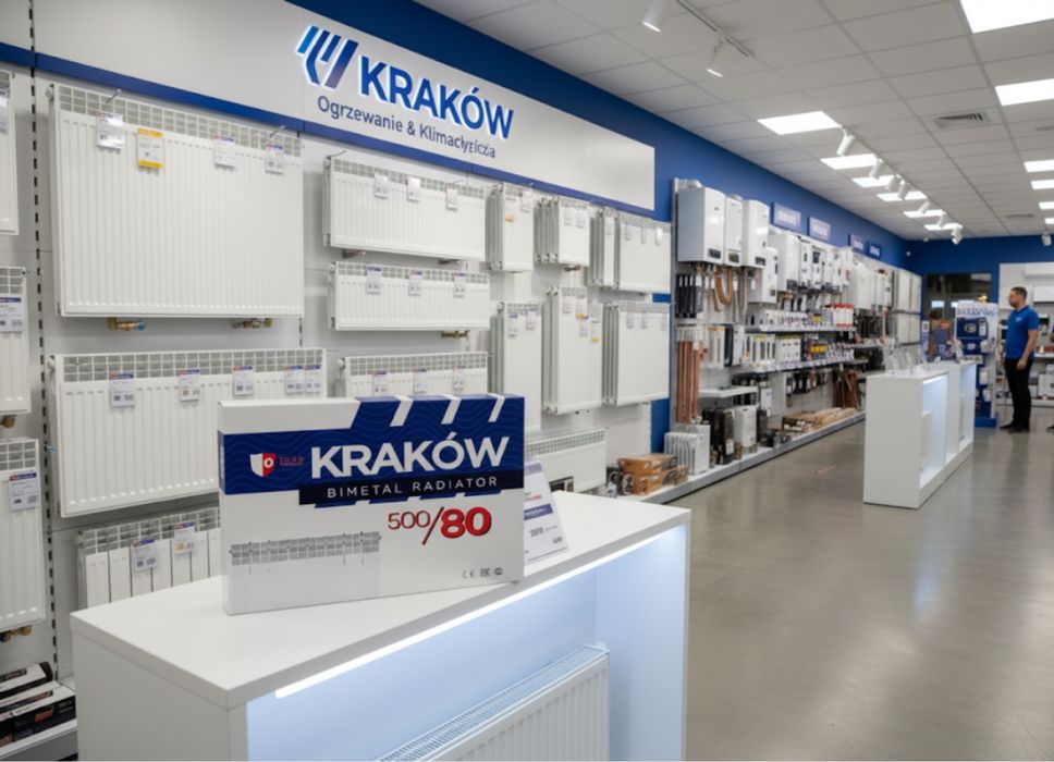 Krakow 80 биметалический радиатор