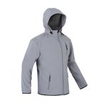 Kurtka SOFTSHELL z Kapturem Przeciwdeszczowa Nieocieplana rozmiar S