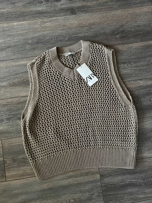 Трикотажний жилет Zara (р. L-XL)