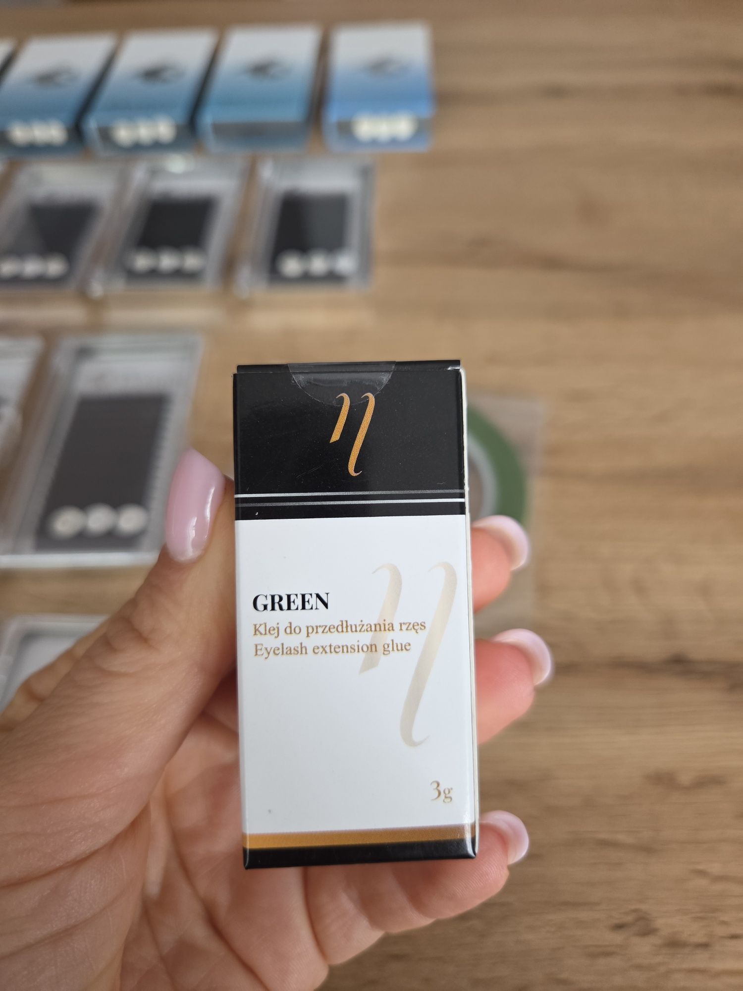 Zestaw do przedłużania rzęs – Sea Lashes + klej Noble Lashes + Marker