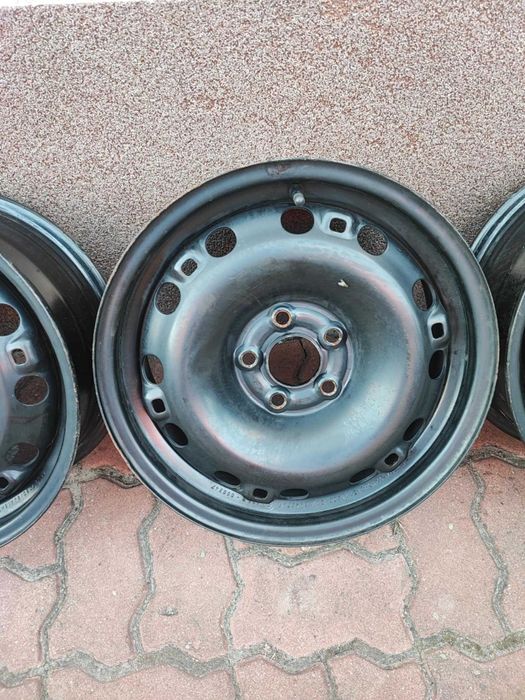 Felgi Stalowe VW Volkswagen 5x100 15" 6J ET38 A3 Polo Fabia Rapid 15
