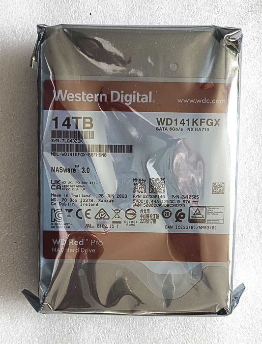 NOWY! Dysk Seagate Ironwolf ST8000VN004 (NAS) 8TB 3,5" SATA