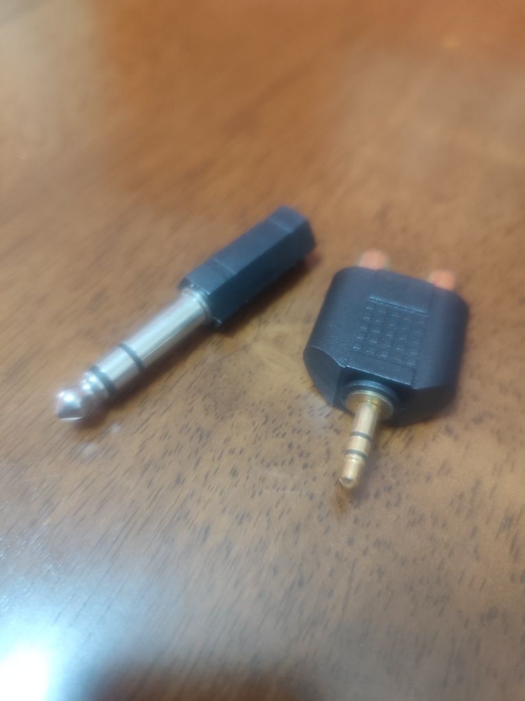 Adaptadores Jack 3.5, 6.3 e RCA