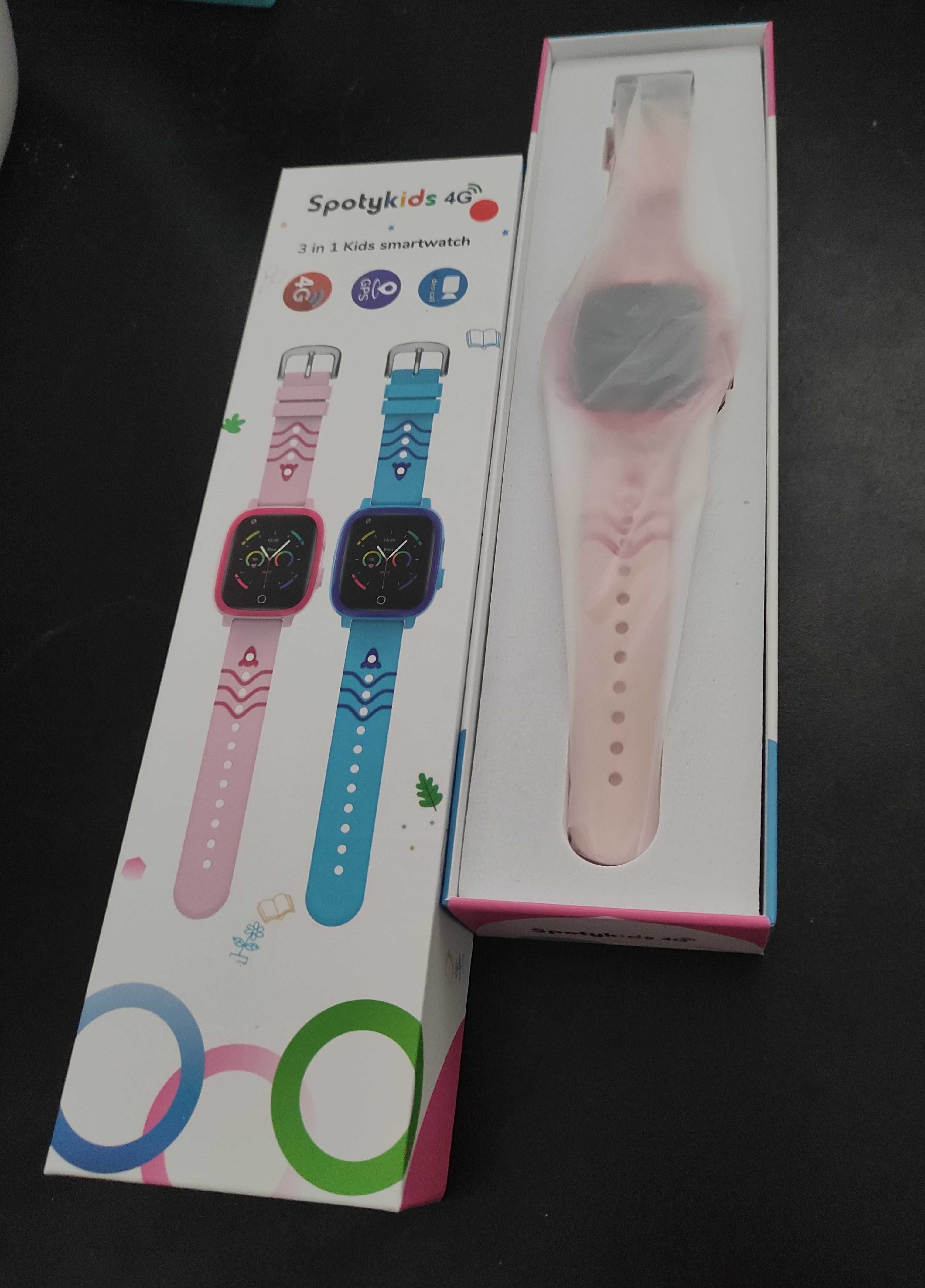 Relógio de crianças Smartwatch Spotykids 4G GPS, Videochamada e Jogos