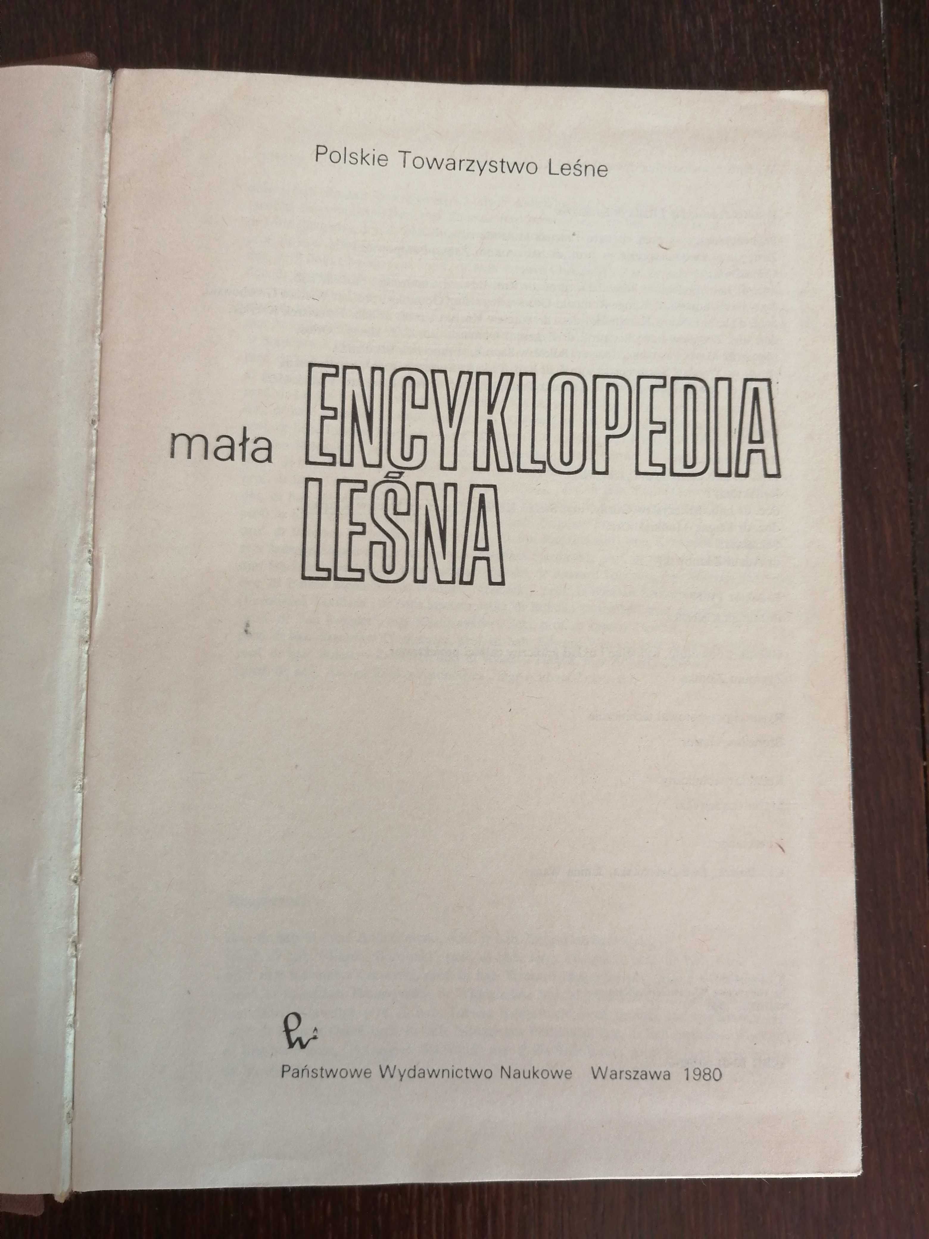 Mała encyklopedia leśna 1980