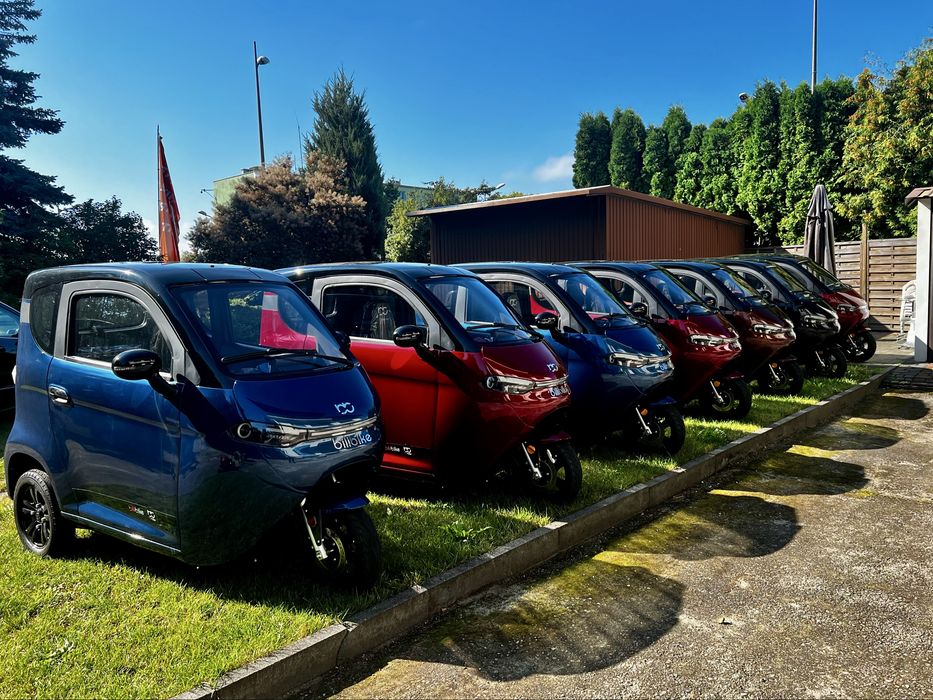 Skuter elektryczny zabudowany bez prawka micro BILIBIKE 3000w 120km