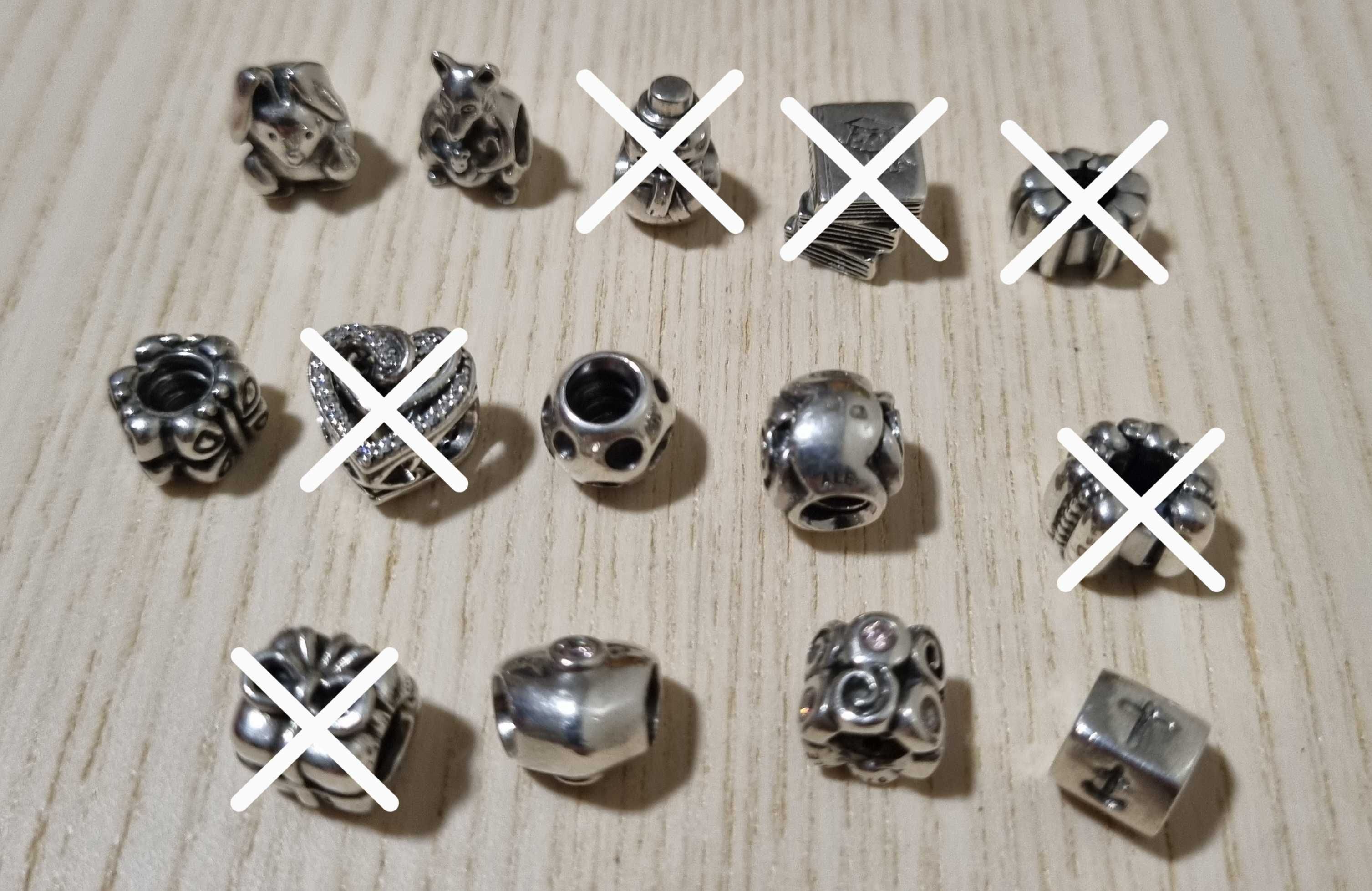 Peças avulso para pulseira Pandora