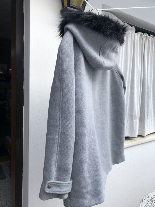 Casaco , tamanho  S - cinza  com Capus