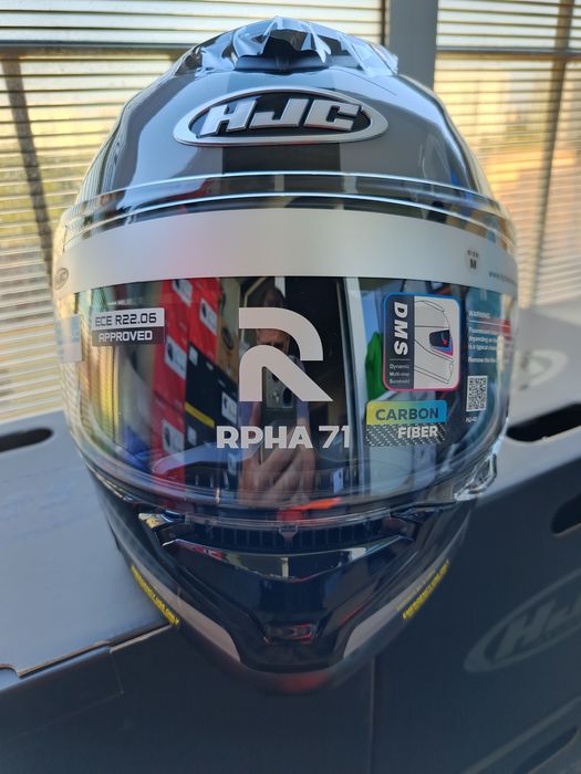 Kask motocyklowy HJC RPHA71 CARBON HAMIL MC5.