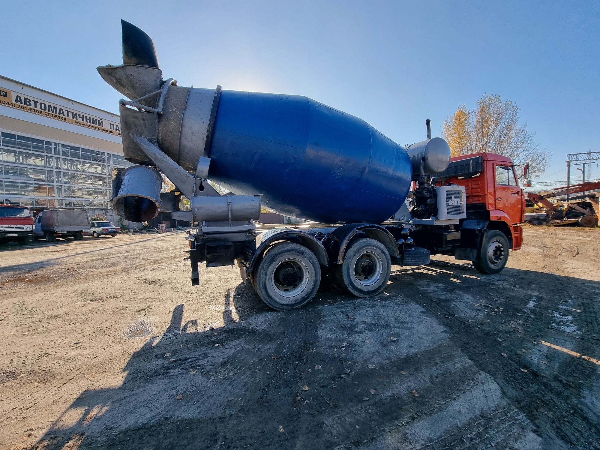 Автобетонозмішувач , міксер 9куб