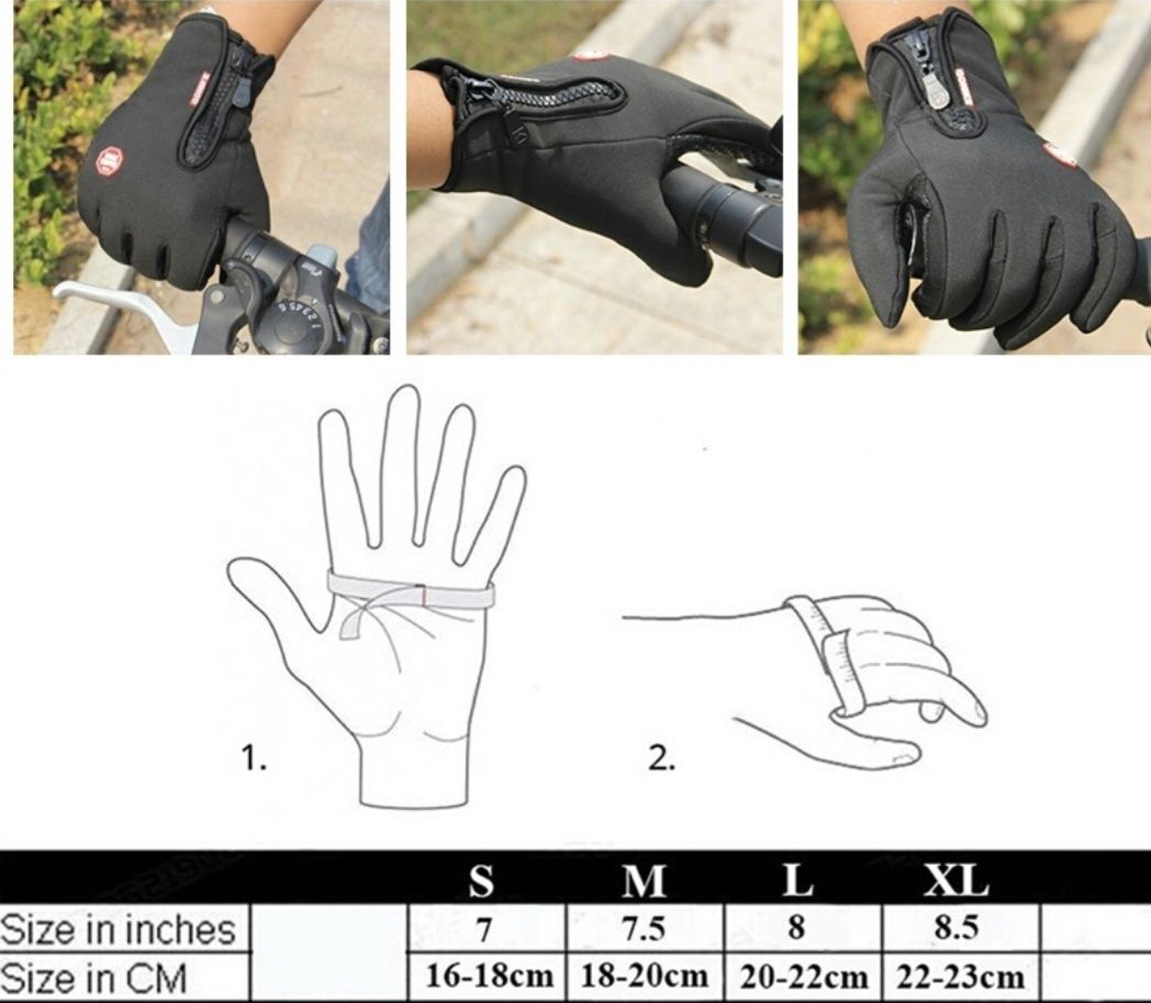 Rękawice w rozmiarze XL lub M.Nowe,super.