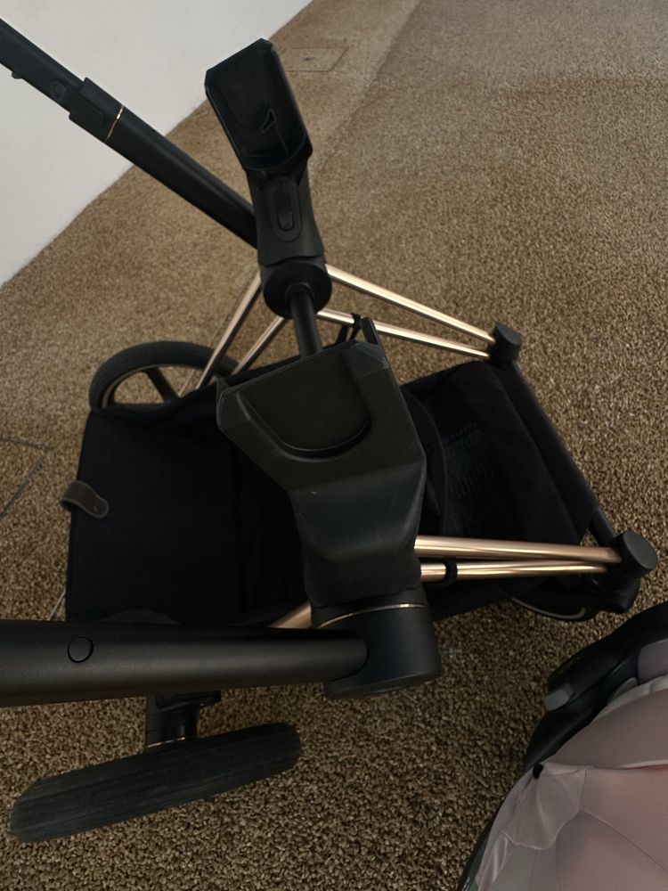Cybex priam rose gold - rosa Carrinho bebe/ovo 0-24 meses