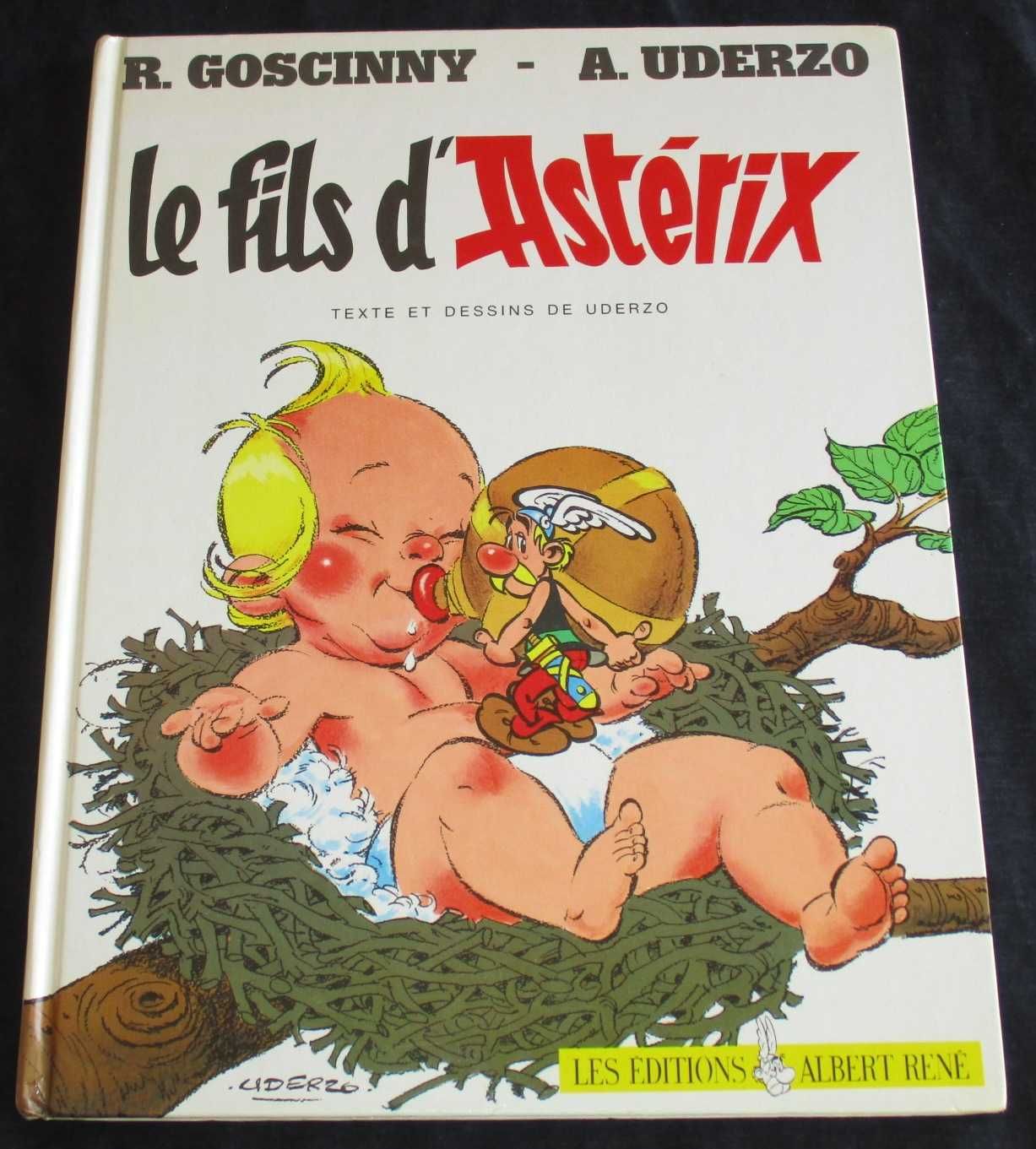 Livro Le Fils d'Astérix Goscinny Uderzo 1983