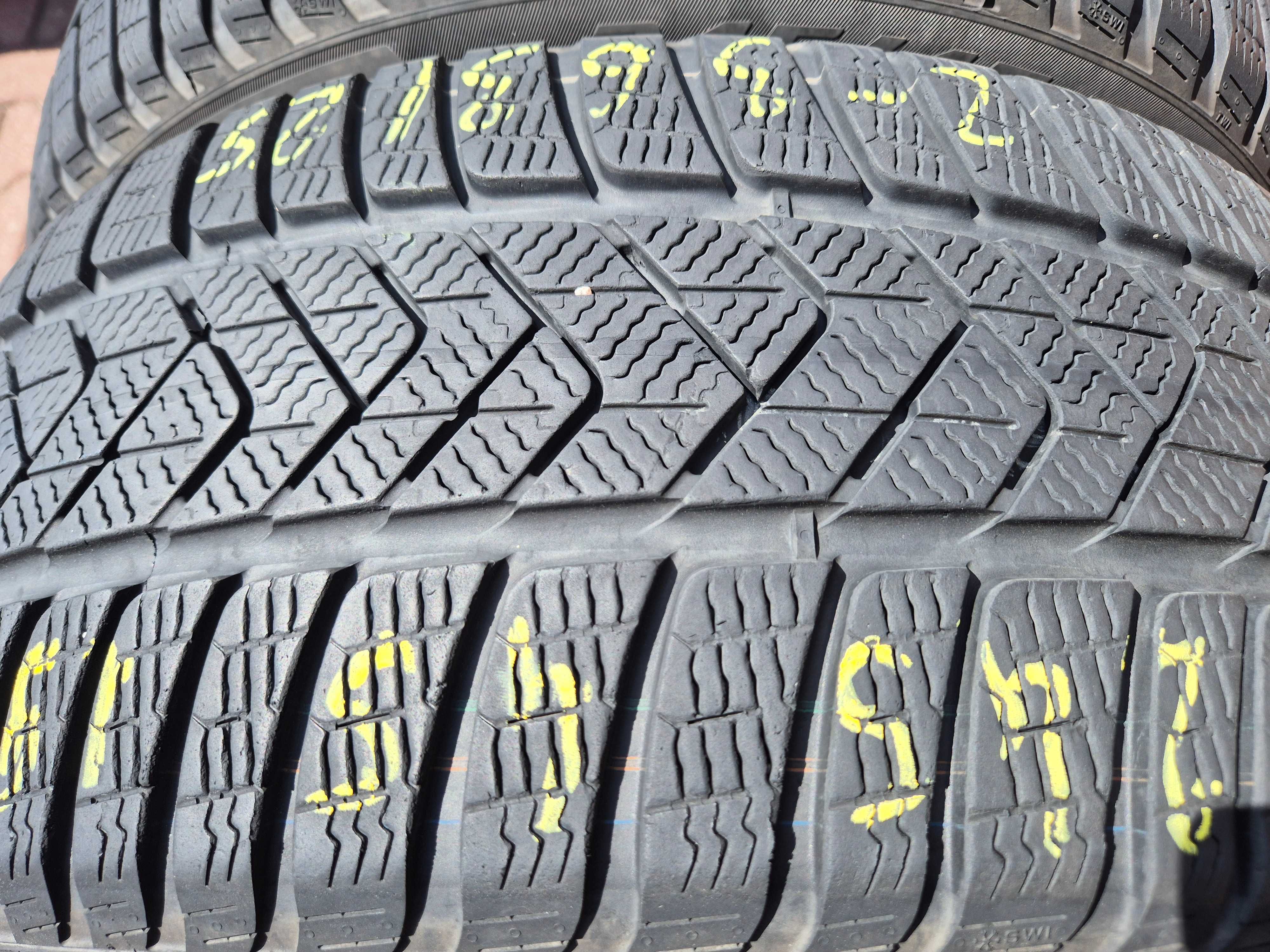 245/45r19 102V (Z363/25)007 4szt 6/7mm 20r Sottozero 3 PIRELLI ZIMOWE