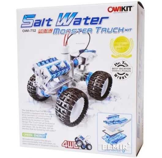 Дитячий розвиваючий конструктор Salt Water Monster Truck KIT OWI 752