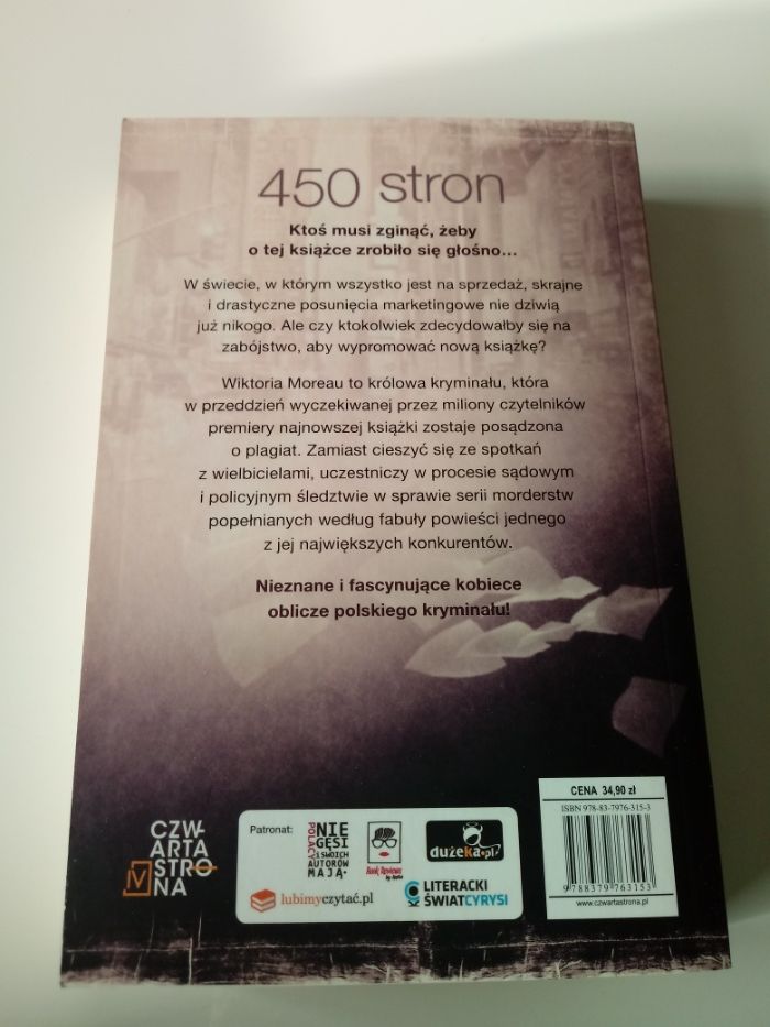 450 stron - Patrycja Gryciuk