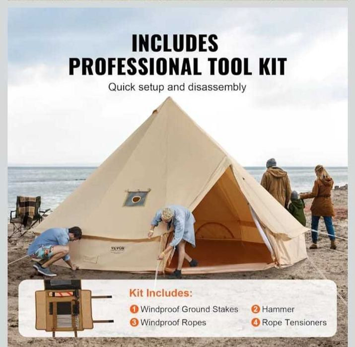 Tenda Vevor 4M Glamping