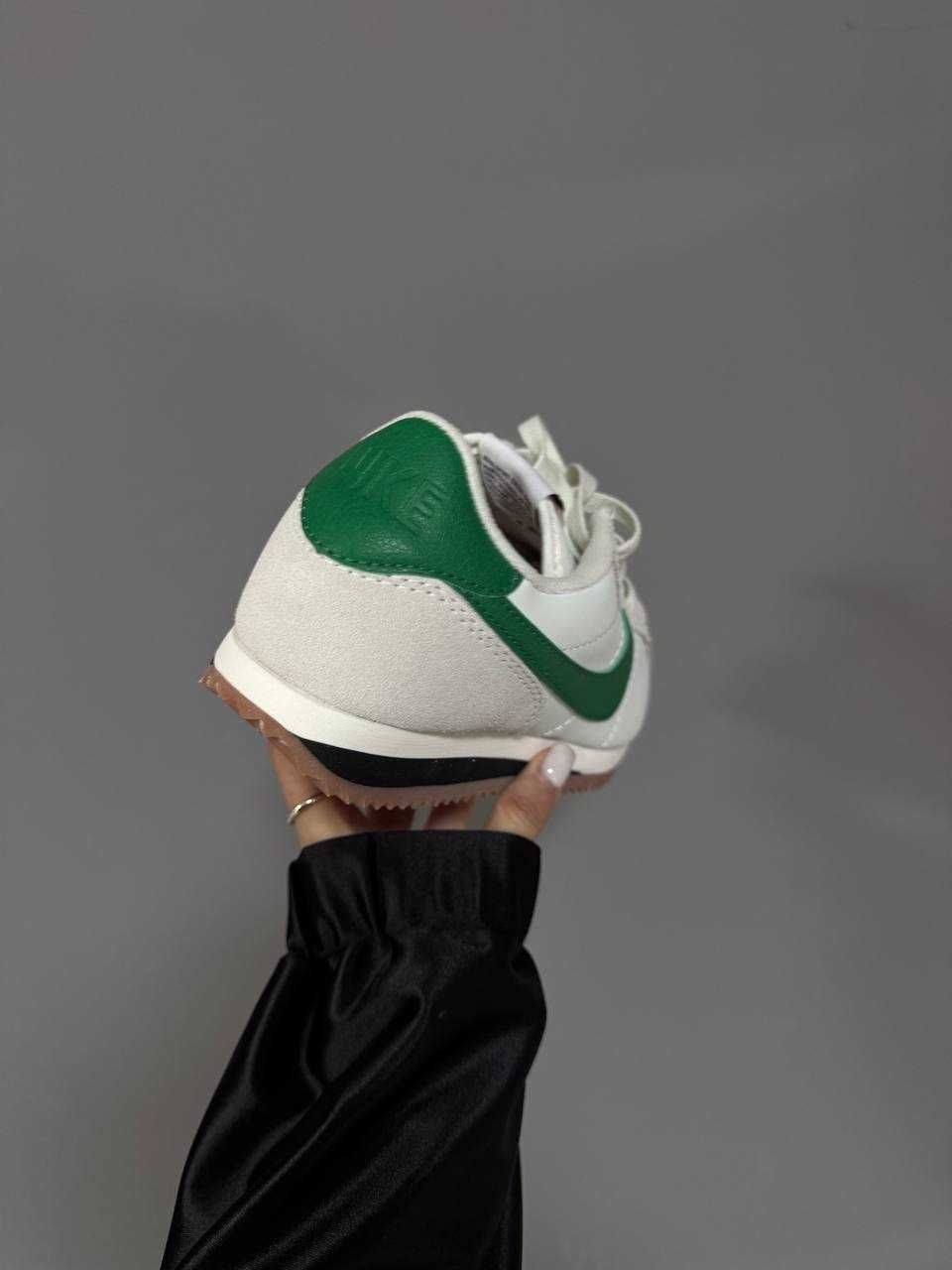 Кросівки Nike Cortez Beige/Green premium