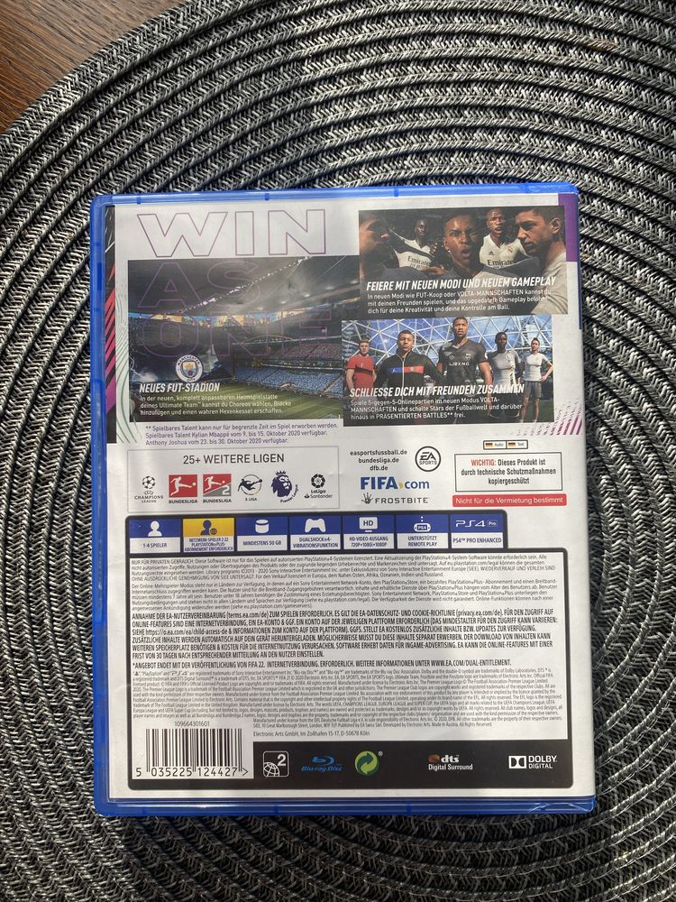 FIFA 2021 для ps4/ps5