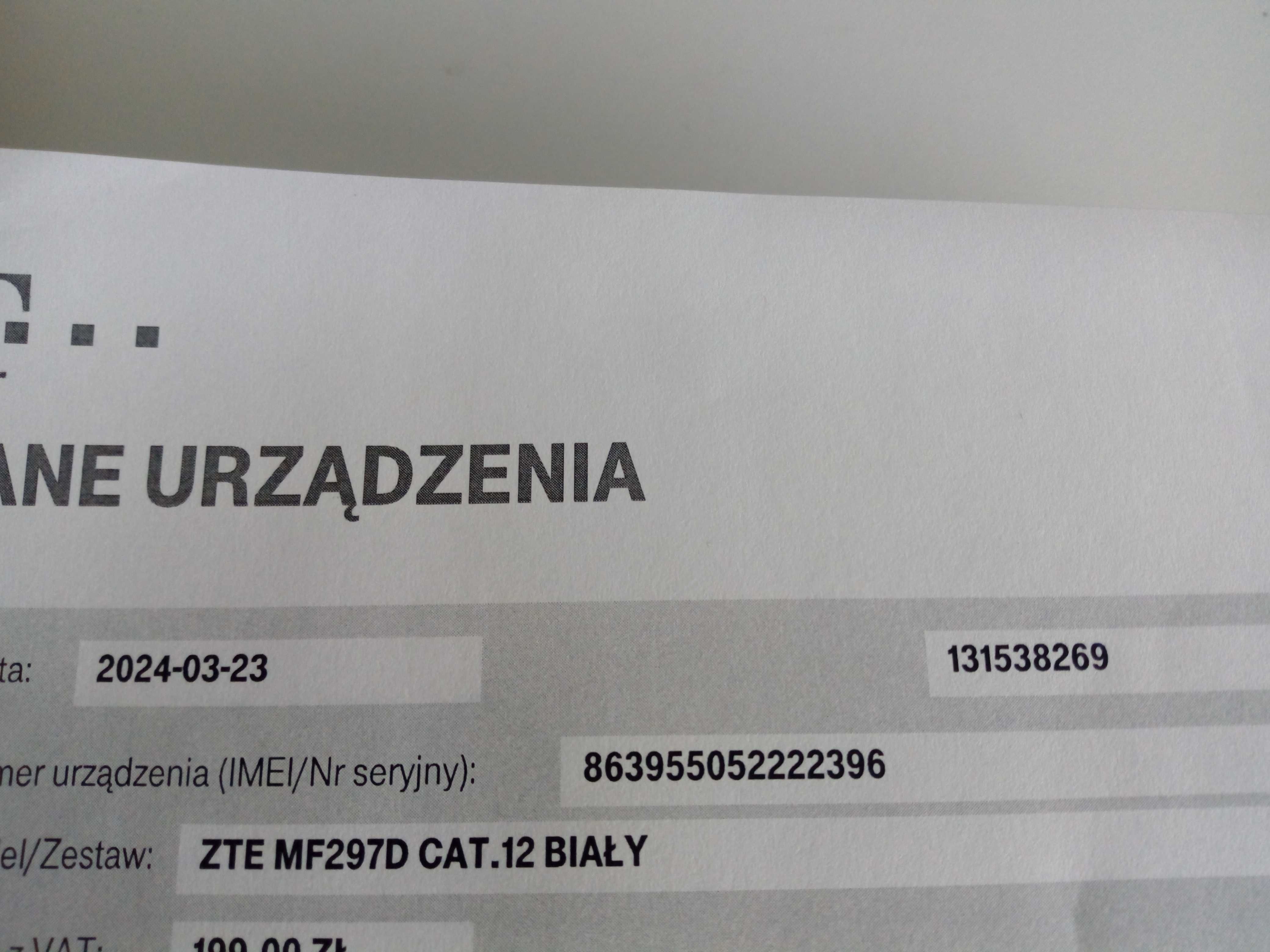 Router ZTE MF297D CAT.12