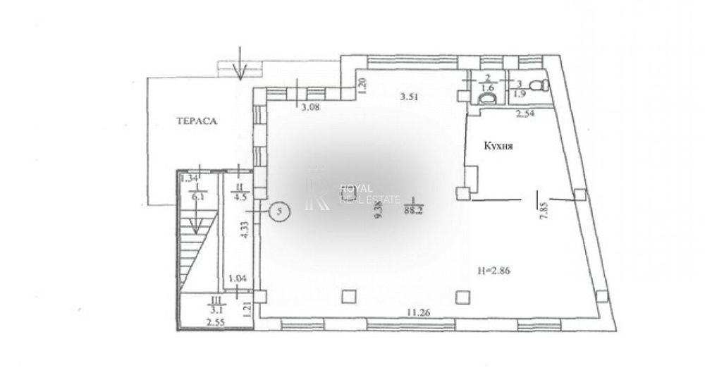 Оренда Офіс 91 м.кв вул. Василя Тютюнника 5а Печерськ Центр Метро