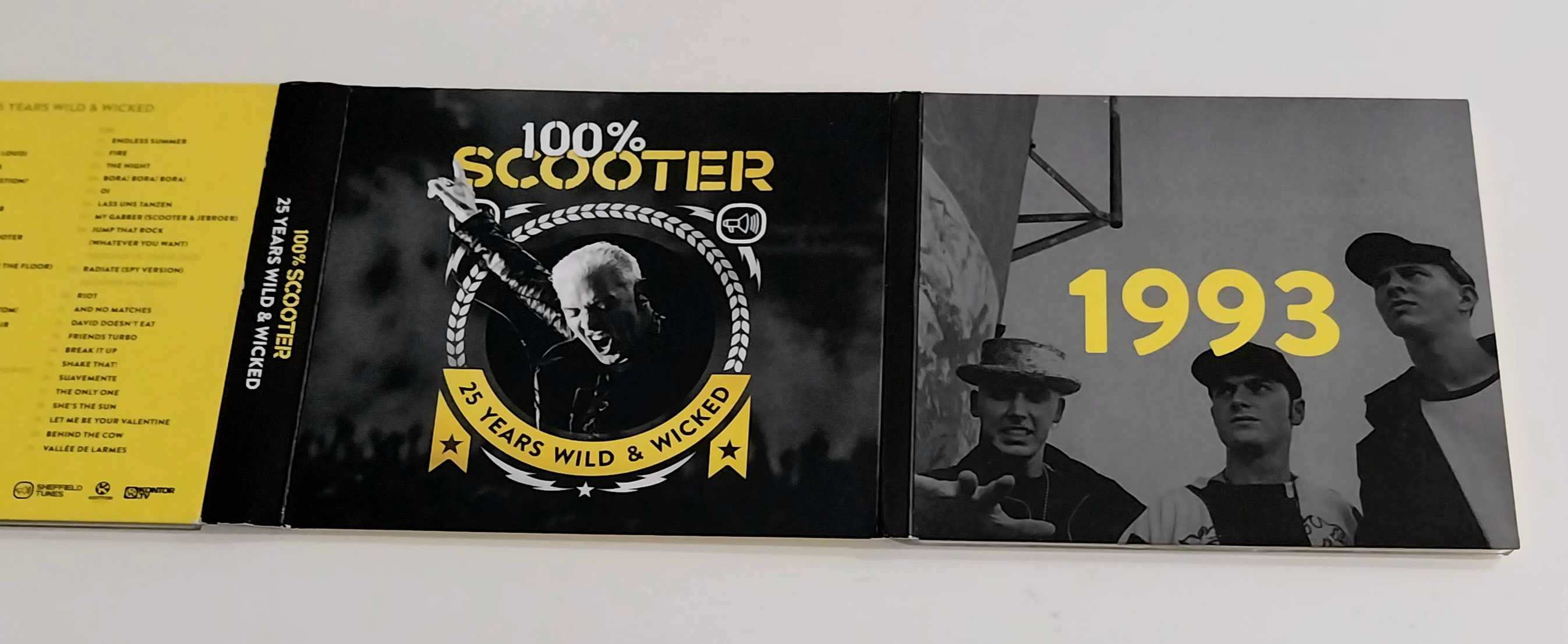 100% Scooter - 25 Years Wild and Wicked 3CD