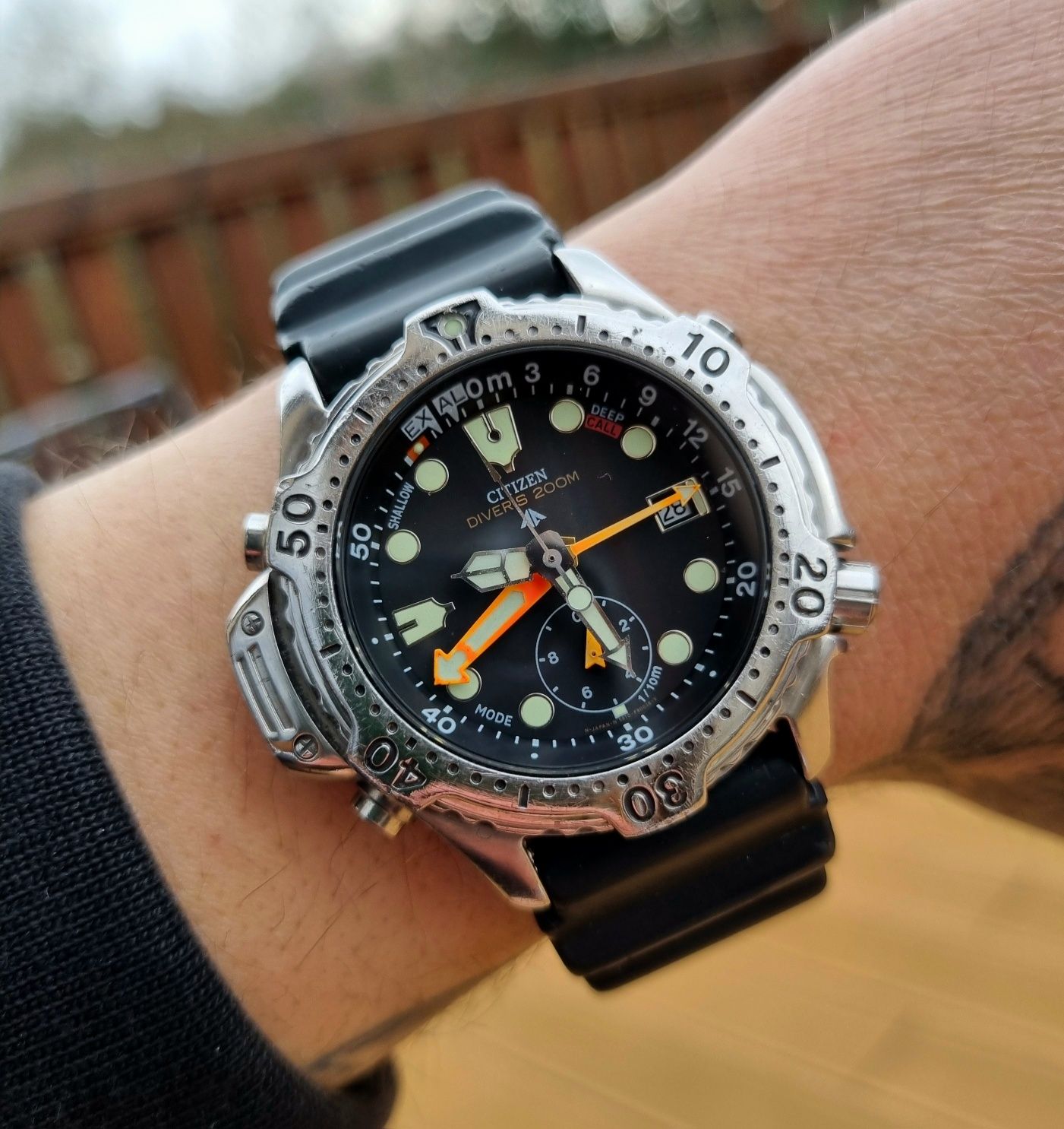 Zegarek Męski Citizen Aqualand Promaster Diver's z lat 80 !