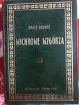 Książka „Wichrowe wzgórza”