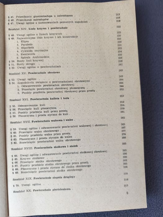 Geometria wykreślna.