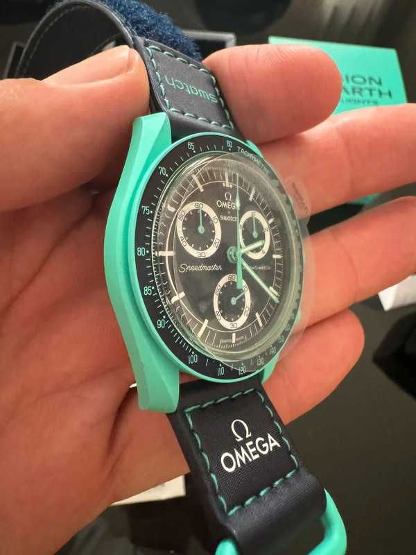 Omega Swatch Polar Lights – SO33L103 Zorza Promocja