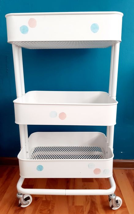 Ikea Raskog wózek kuchenny biały