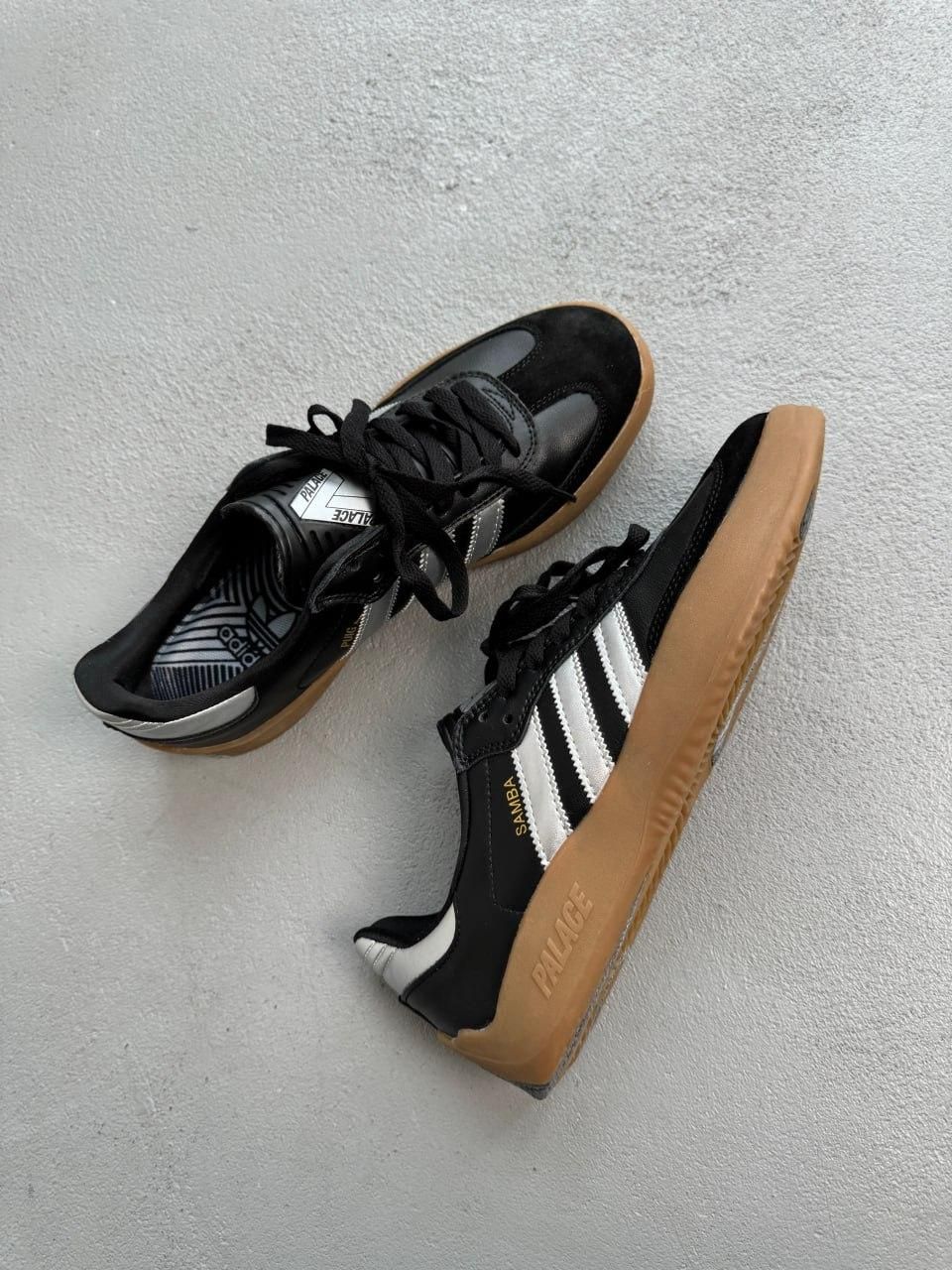 Кроссовки Adidas Puig Samba Palace Black White