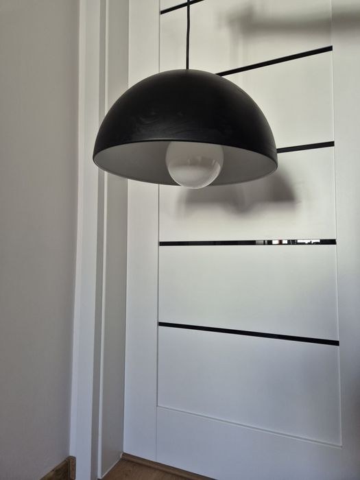 Lampa wisząca czarna